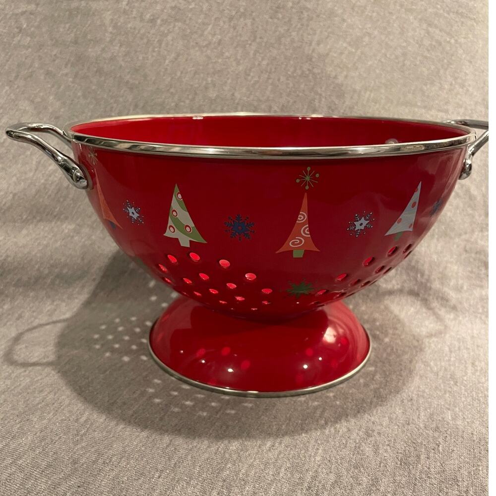 Beautiful Christmas Colander